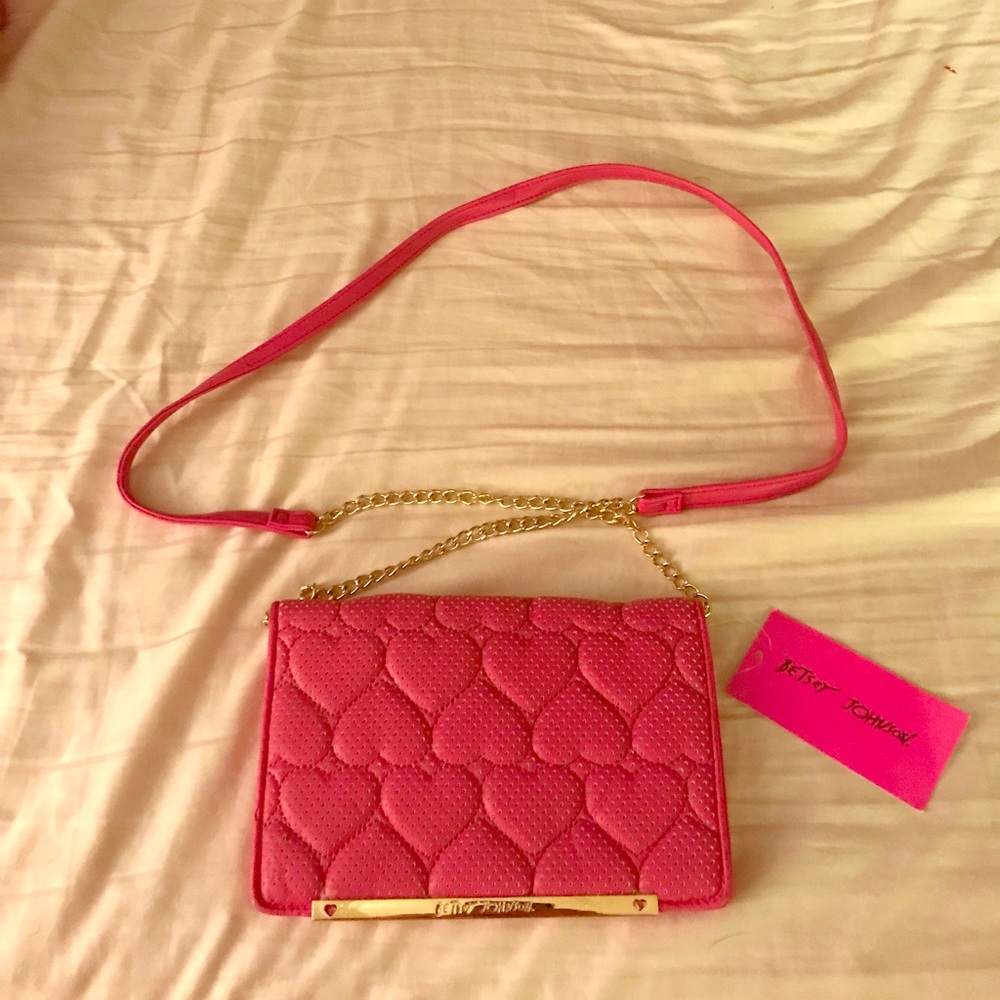 Heart Betsey Johnson Crossbody